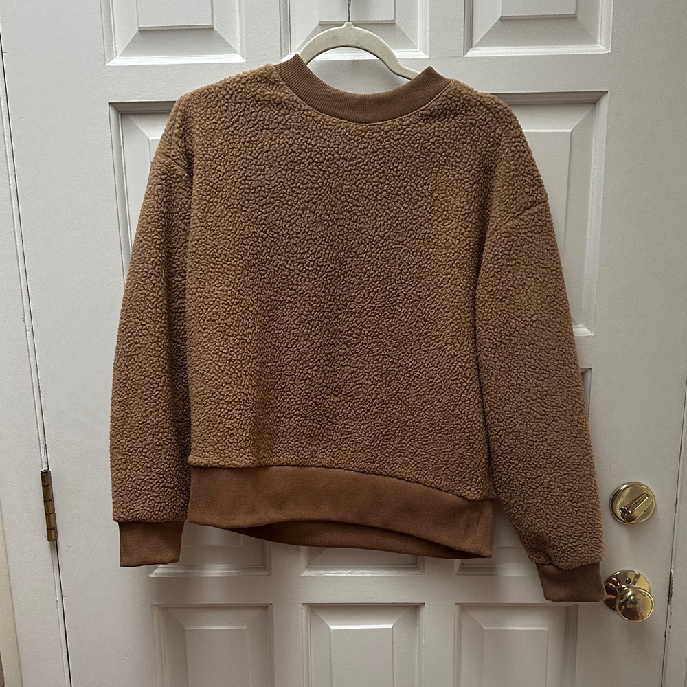 Everlane Taupe Knit Pullover